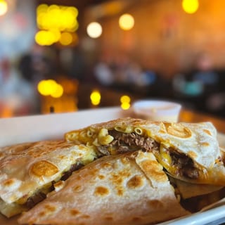 Hatch Mac Quesadilla