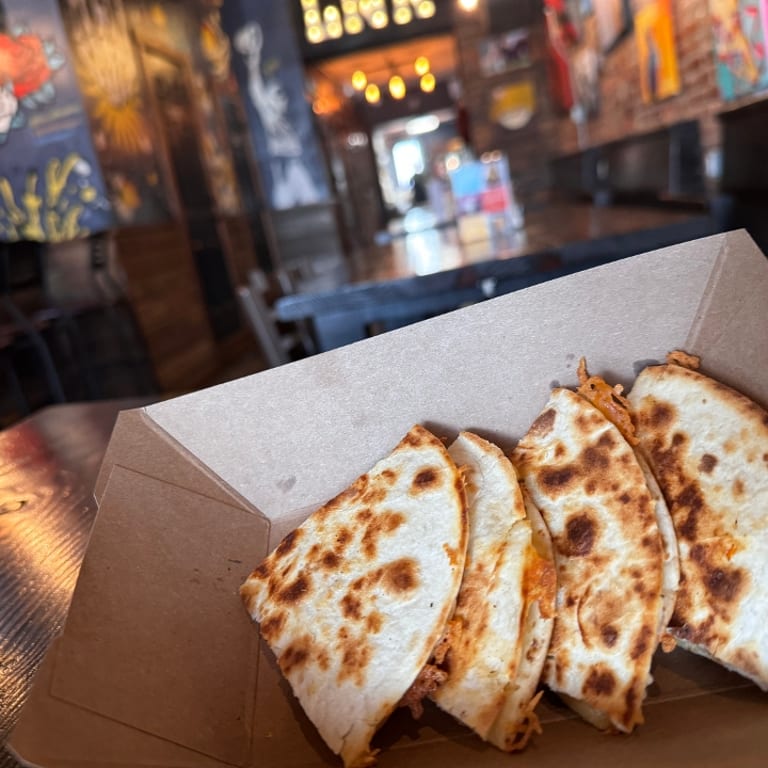 Indulge in Our Quesadilla